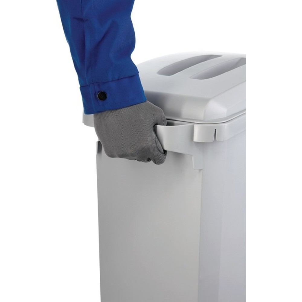 Produktabbildung Nr. 2: DURABLE Wertstoffsammler, grau, 60 l H600xB280xT590mm, ohne Deckel, lebensmittelecht