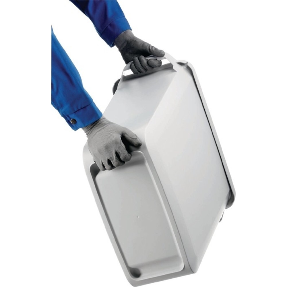 Produktabbildung Nr. 3: DURABLE Wertstoffsammler, grau, 60 l H600xB280xT590mm, ohne Deckel, lebensmittelecht