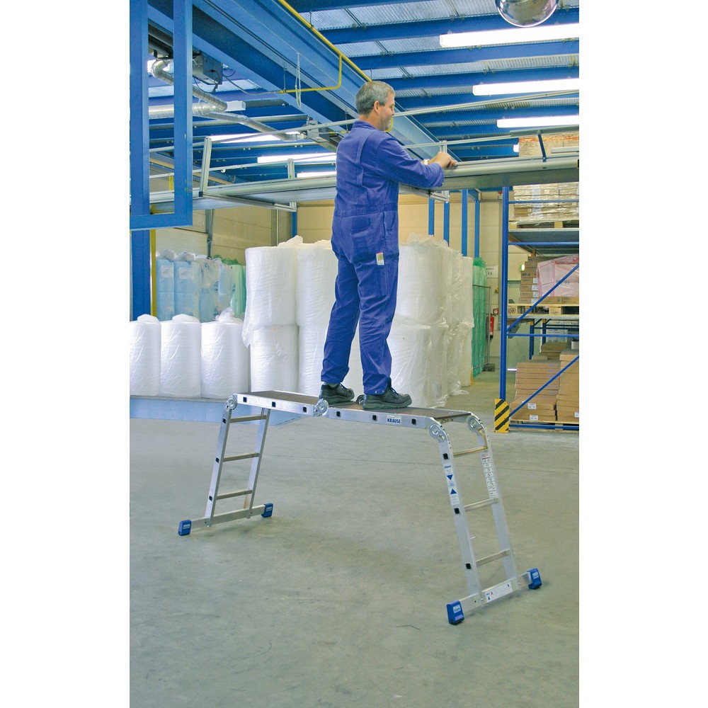 Produktabbildung Nr. 13: Échelle articulée KRAUSE® Profi universelle, avec plate-forme, longueur totale 3,55 m