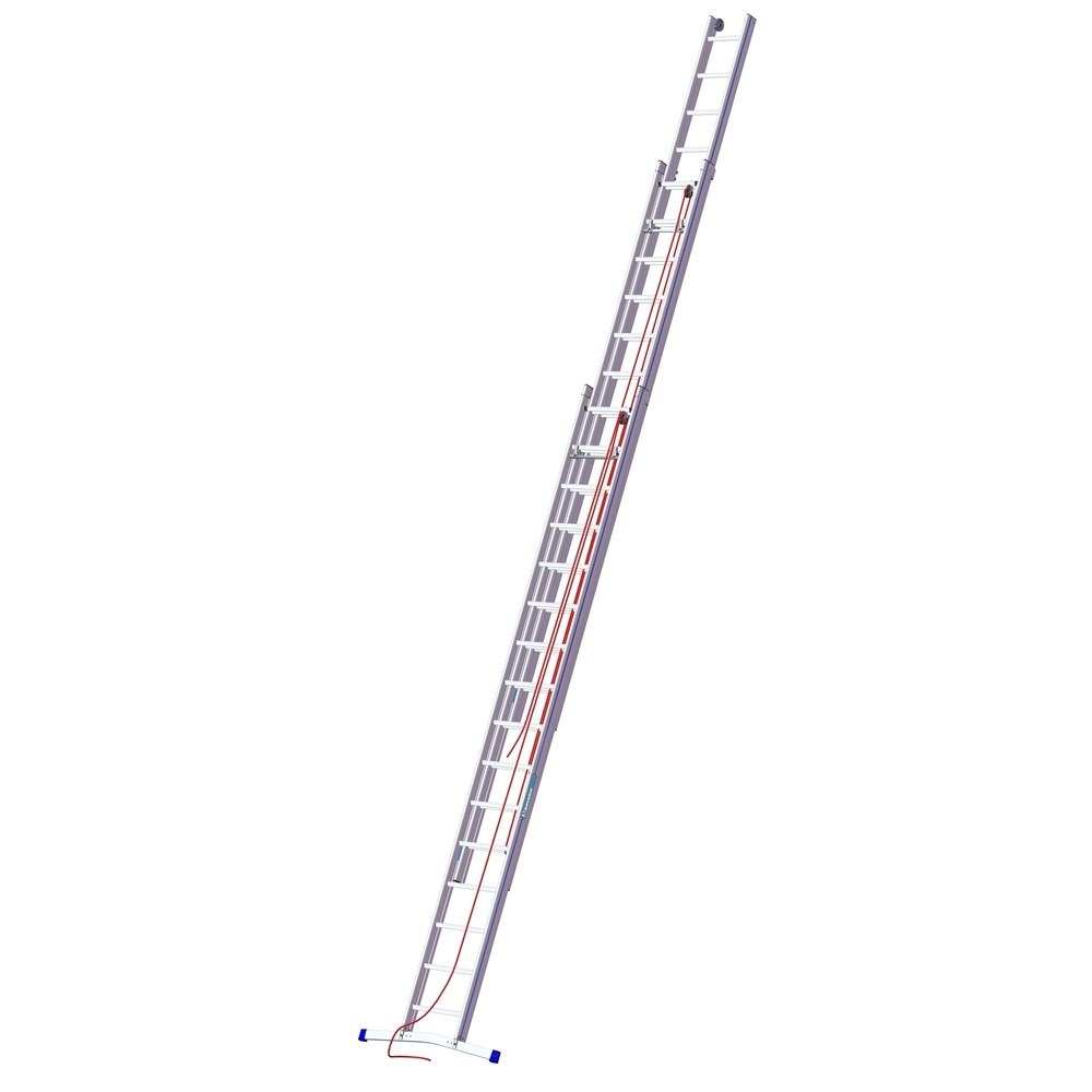 Produktabbildung Nr. 2: Échelle coulissante à corde 965 en 3 parties BAVARIA®