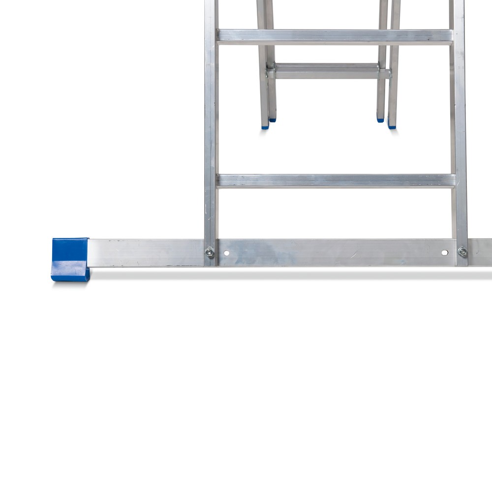 N° de l'image du produit 2 : Échelle coulissante en aluminium BASIC 3 en 1, hauteur de travail de l’échelle simple : 4,86 m