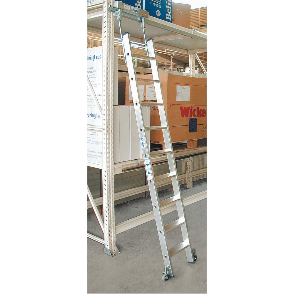 Illustration du produit: Échelle simple de rayonnage KRAUSE® Profi, hauteur déployée 0,90 m