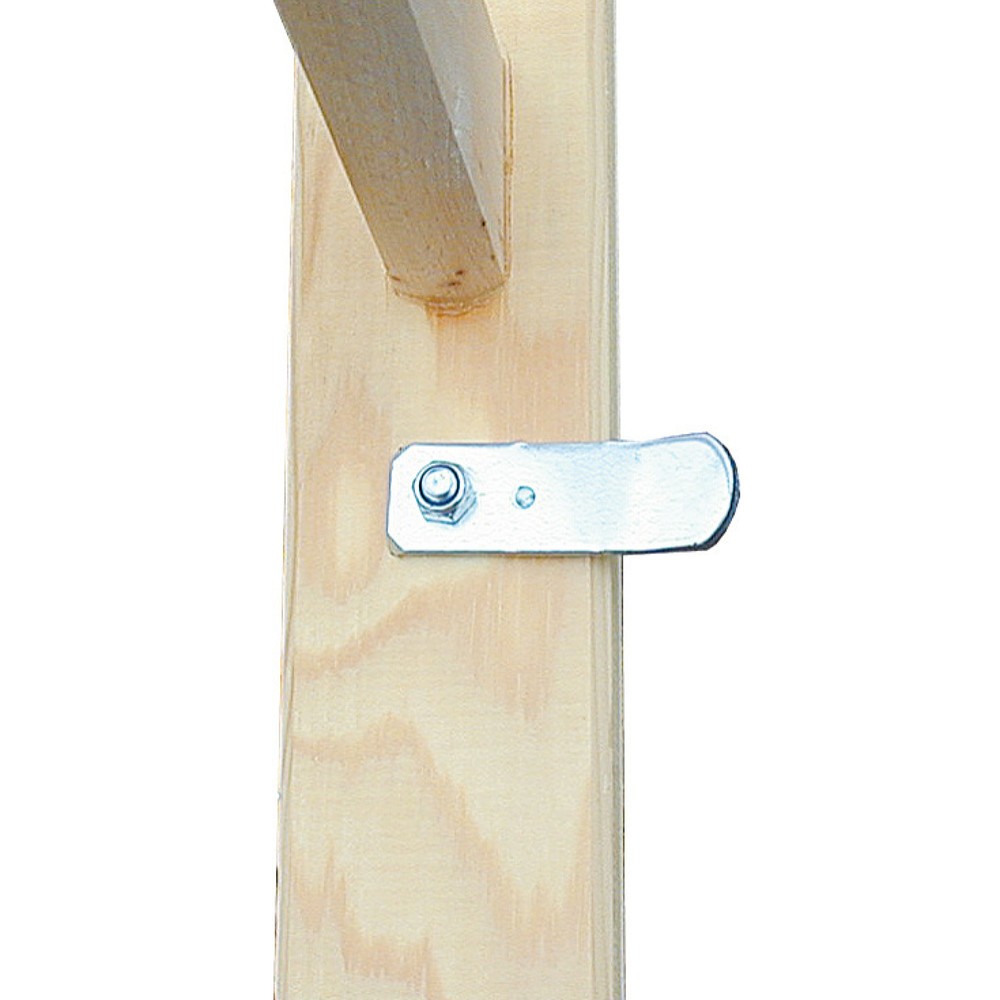 Produktabbildung Nr. 3: Échelle à barreaux en bois KRAUSE®, accessible des deux côtés, hauteur déployée 0,75 m