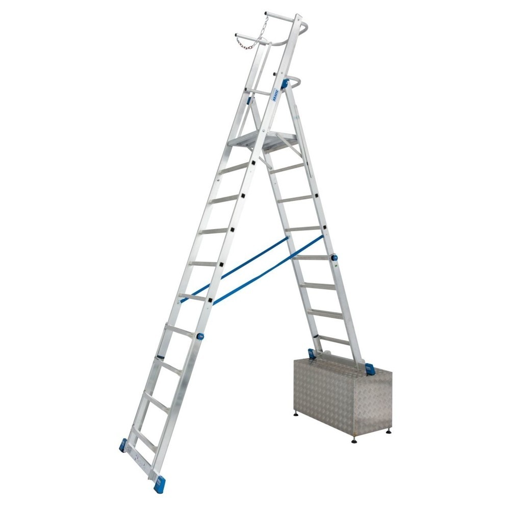 Produktabbildung Nr. 3: Échelle plate-forme télescopique KRAUSE® STABILO, 8 à 10 barreaux