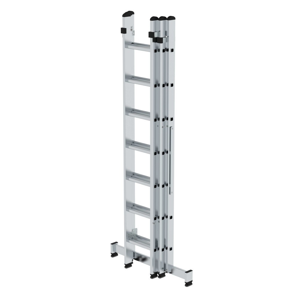 Produktabbildung Nr. 5: Échelle polyvalente en 3 parties avec traverse nivello® 3x7 barreaux