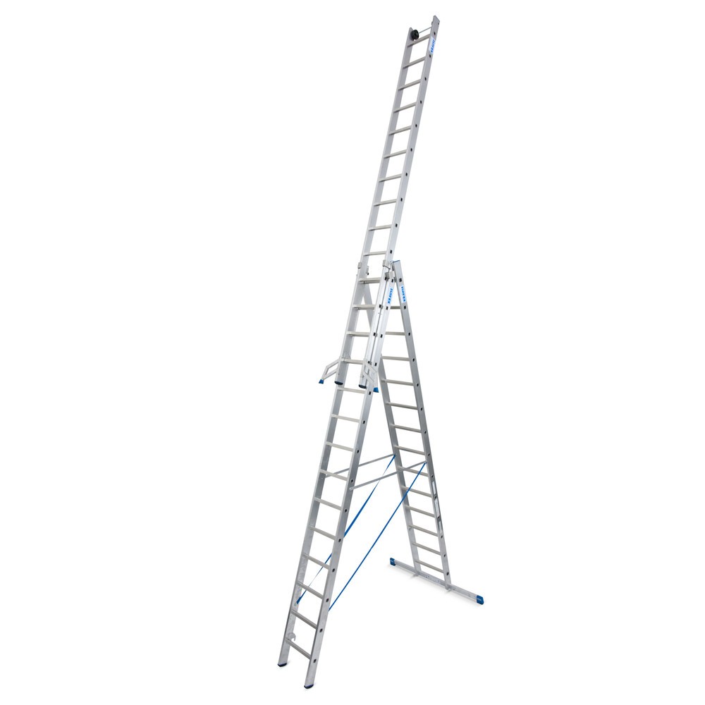 Illustration du produit: Échelle polyvalente KRAUSE®, en 3 parties, longueur totale 10,25 m