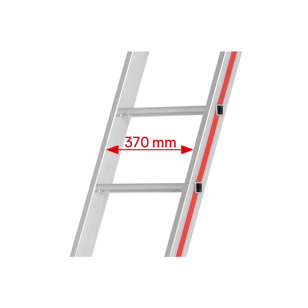 Produktabbildung Nr. 6: Échelle simple à marches HYMER, 6 marches, longueur 1,72 m