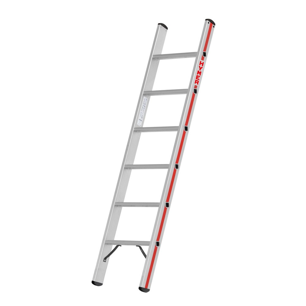 Illustration du produit: Échelle simple à marches HYMER, 6 marches, longueur 1,72 m