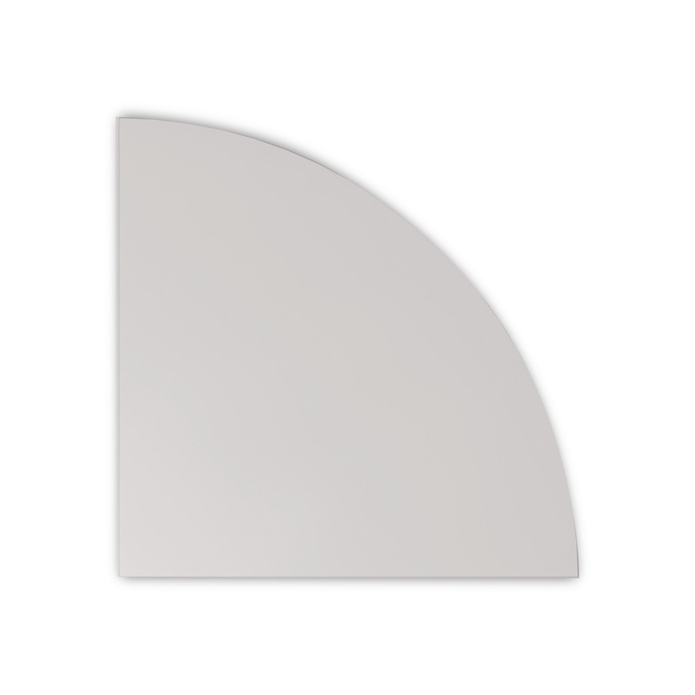 Produktabbildung Nr. 2: Hammerbacher Eckwinkel Akzent, 4-Fuss Gestell, BxT 800 x 800 mm, grau