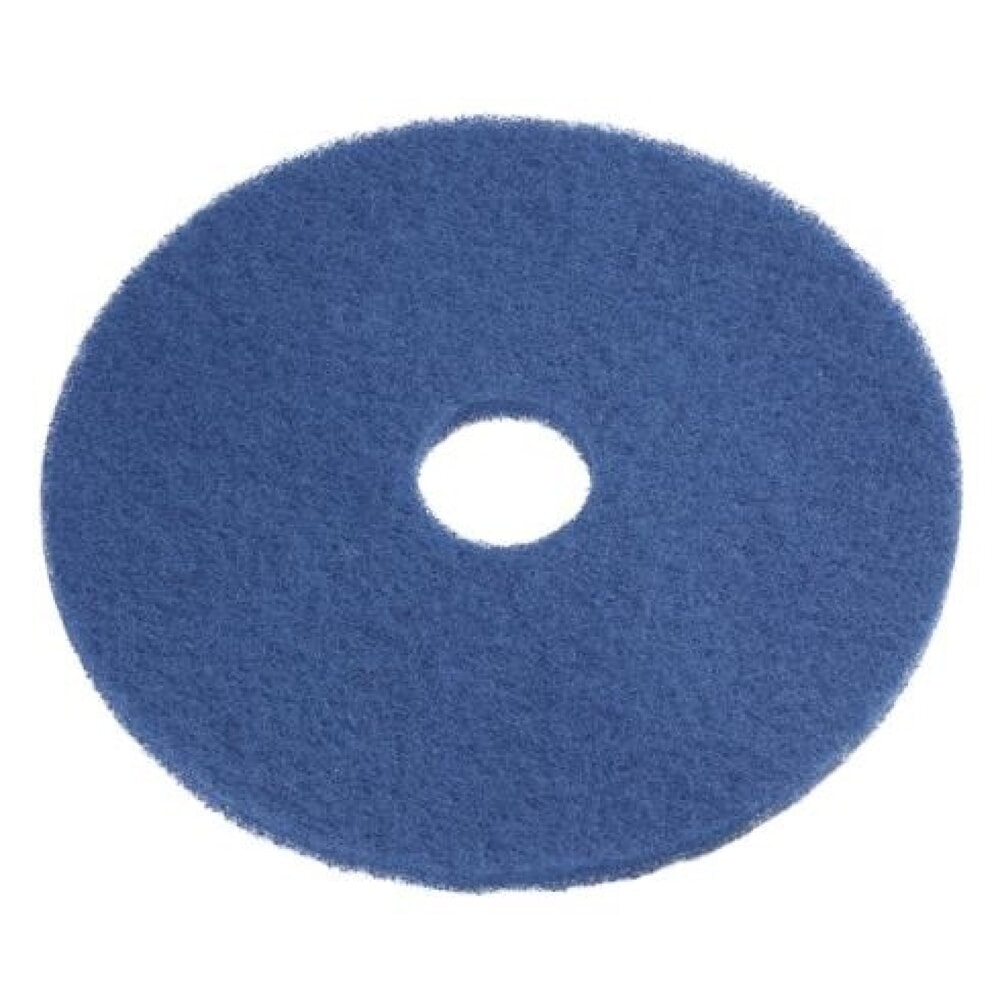 Produktabbildung: Nilfisk ® Eco Pad 17" , Durchmesser 432 mm, Pack à 5 Stück, blau