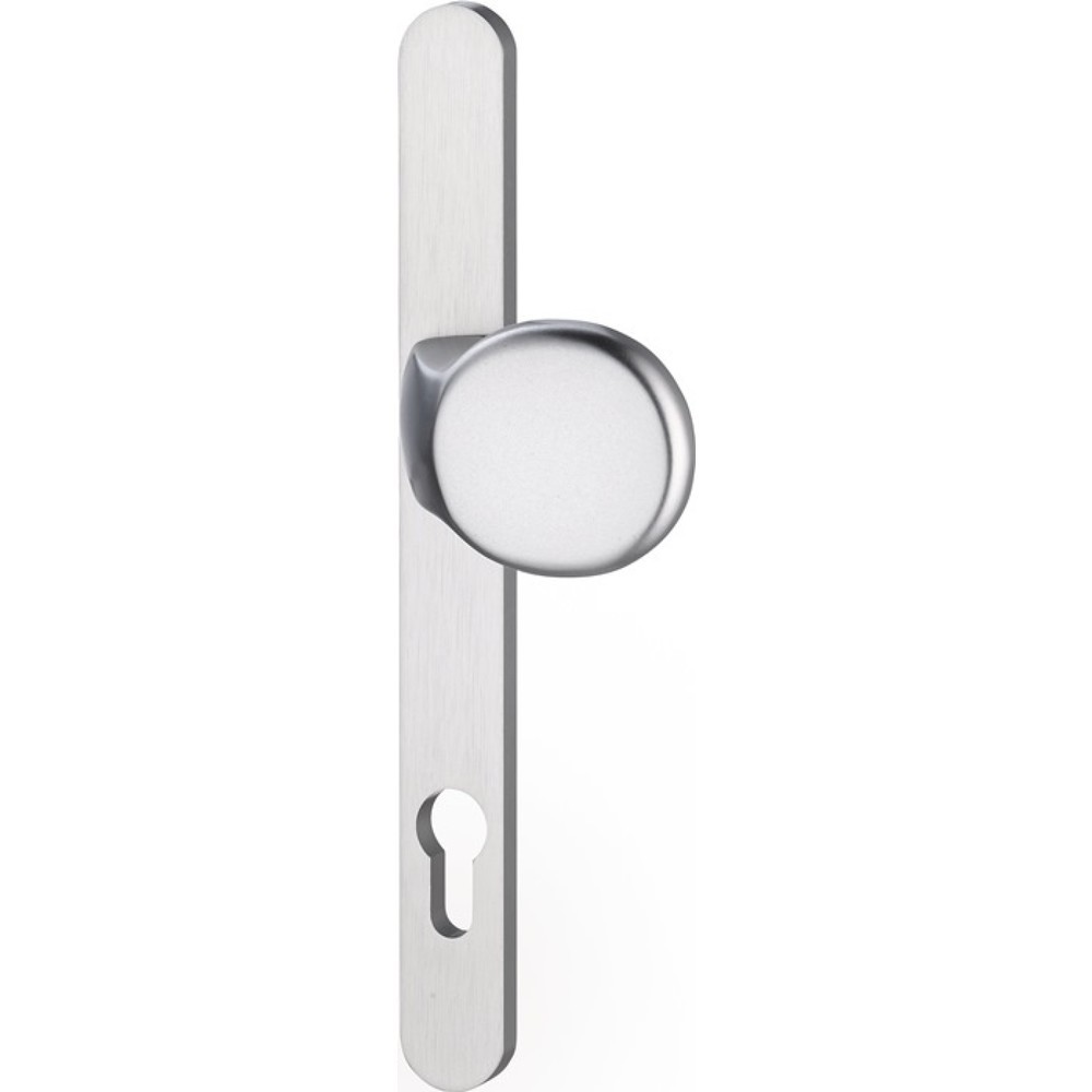 Produktabbildung: EDI Profiltürgarnitur Atlas 1200/K2/2026, PZ, Aluminium F1, für Türstärke 68-73 mm