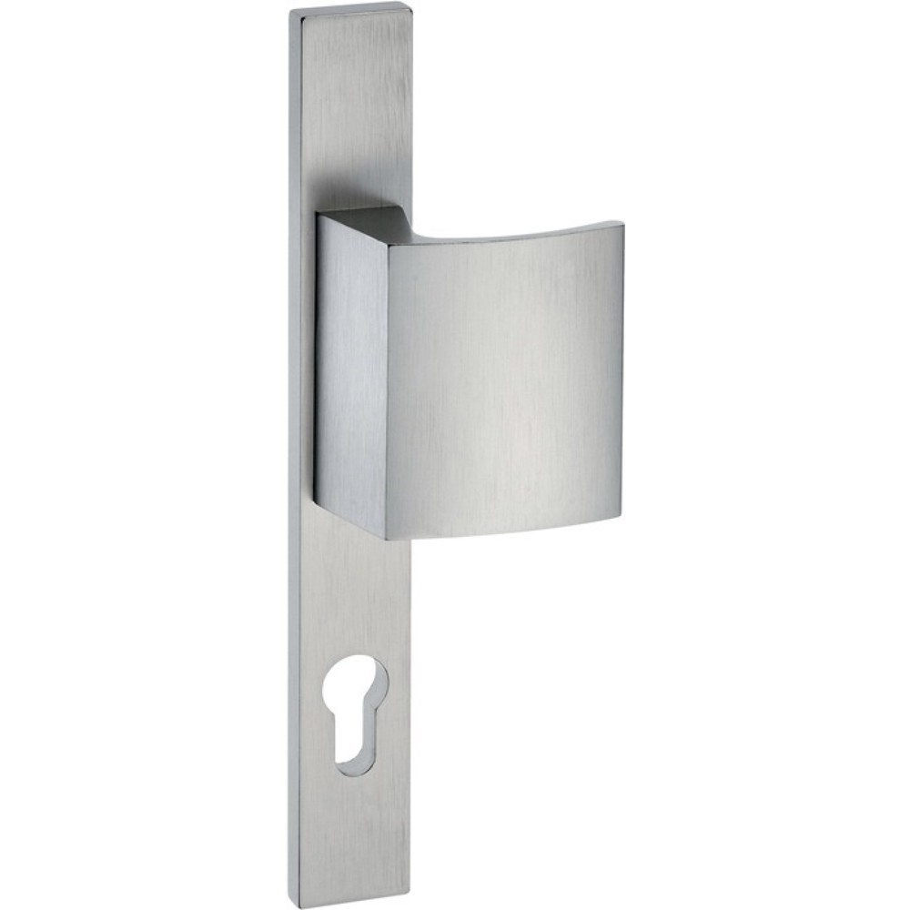 Produktabbildung: EDI Profiltürgarnitur PAN 1200/K9/9203, PZ, Aluminium F1, für Türstärke 68-75 mm