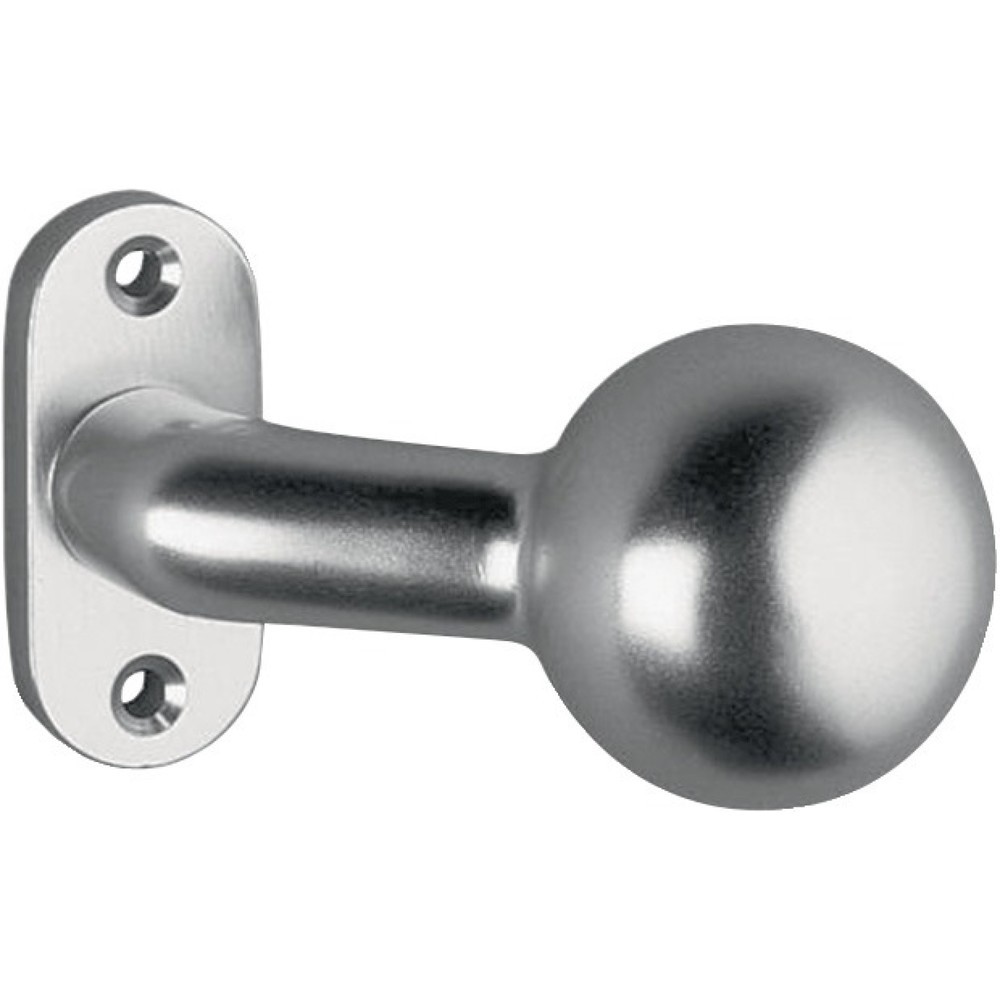 Illustration du produit: EDI Profiltürknopf 1332/0000, Material Aluminium F1, fest