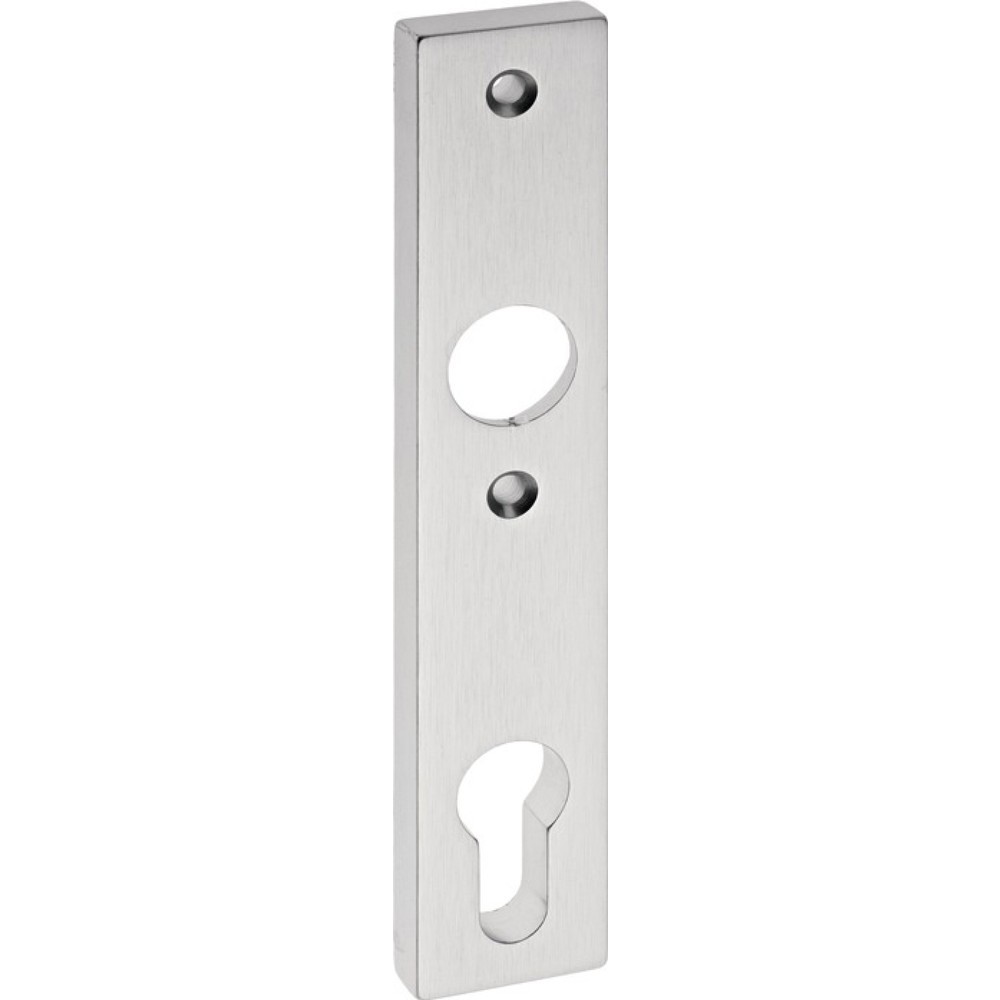 Illustration du produit: EDI Schlosskasten-Kurzschild 1317/7203, Aluminium F1 / naturfarbig, Innenschild
