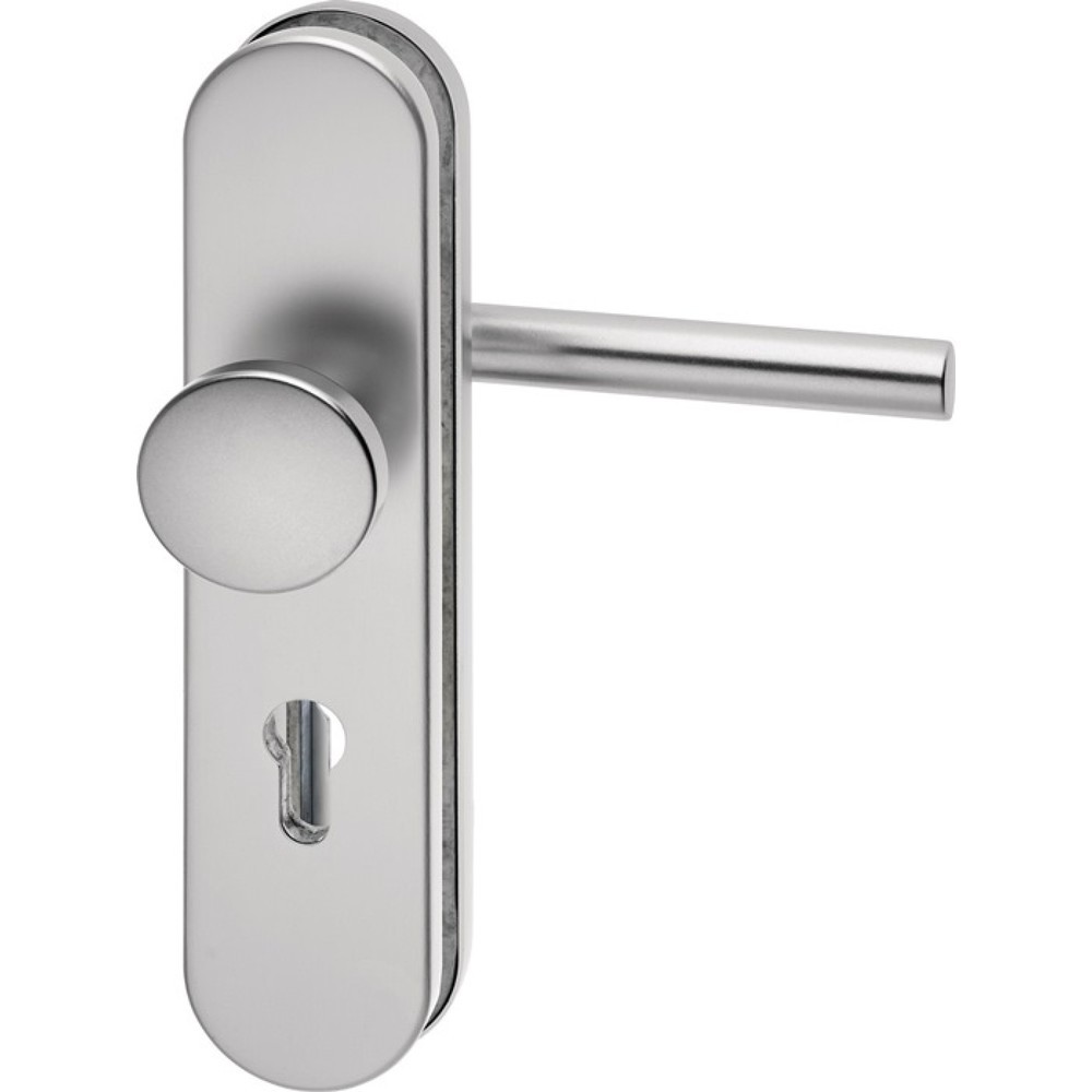 Produktabbildung: EDI Schutzgarnitur Logo 8743/0792, 92 mm, Aluminium F1, 65-75 mm