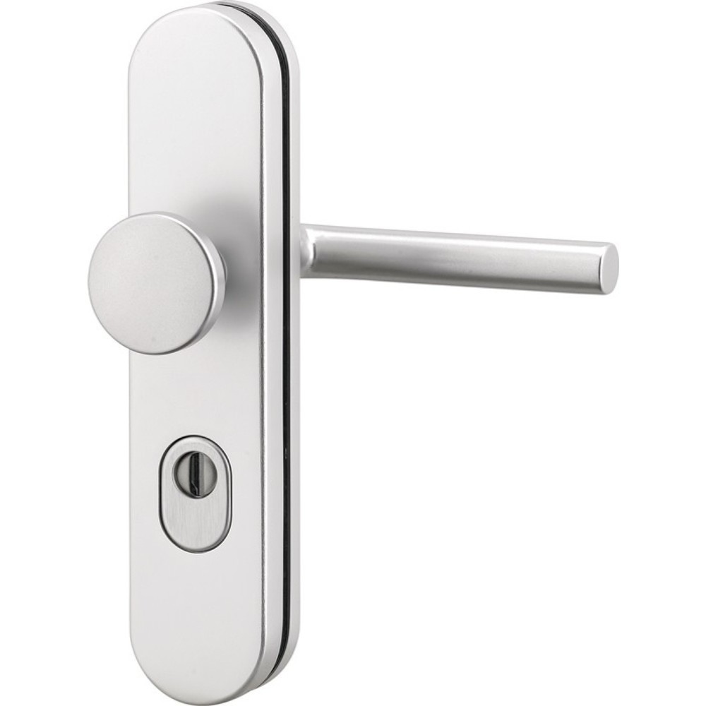Produktabbildung: EDI Schutzgarnitur Logo 8745/0792, 92 mm, Edelstahl EST, 65-75 mm