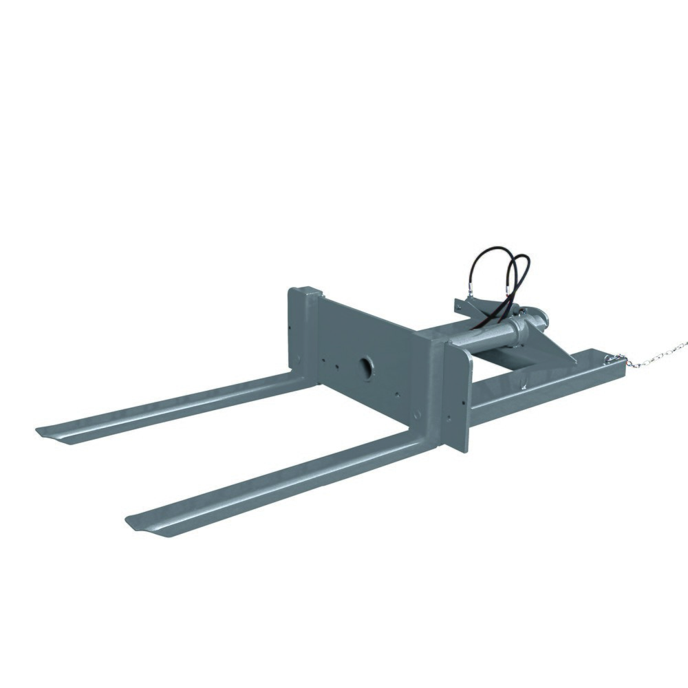 Illustration du produit: Eichinger® Basculeur de benne hydraulique pour conteneur avec fourreaux, 1 500 kg, gris anthracite