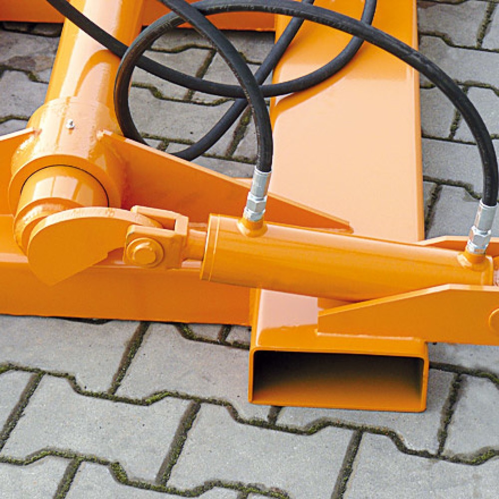 Produktabbildung Nr. 4: Eichinger® Basculeur de benne hydraulique pour conteneur avec fourreaux, 1 500 kg, gris anthracite