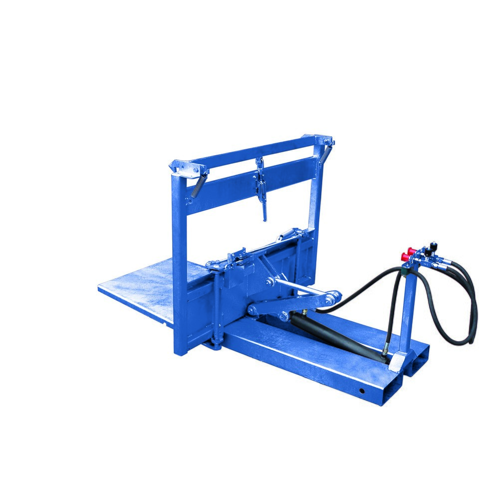 Produktabbildung Nr. 1: Eichinger® Basculeur de caisses grillagées pour conteneurs grillagés aux normes européennes, bleu gentiane