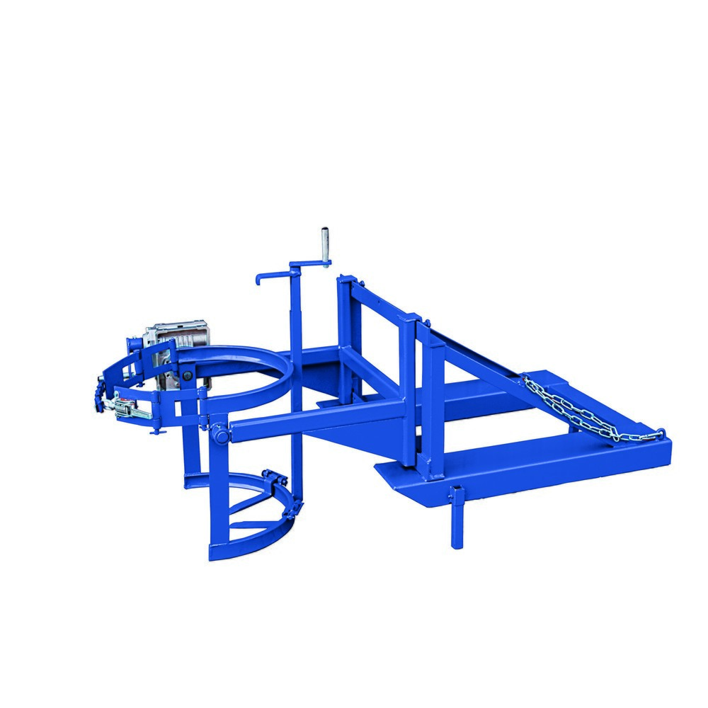 Illustration du produit: Eichinger® Basculeur de fûts, chaîne, 1 x fût bleu gentiane