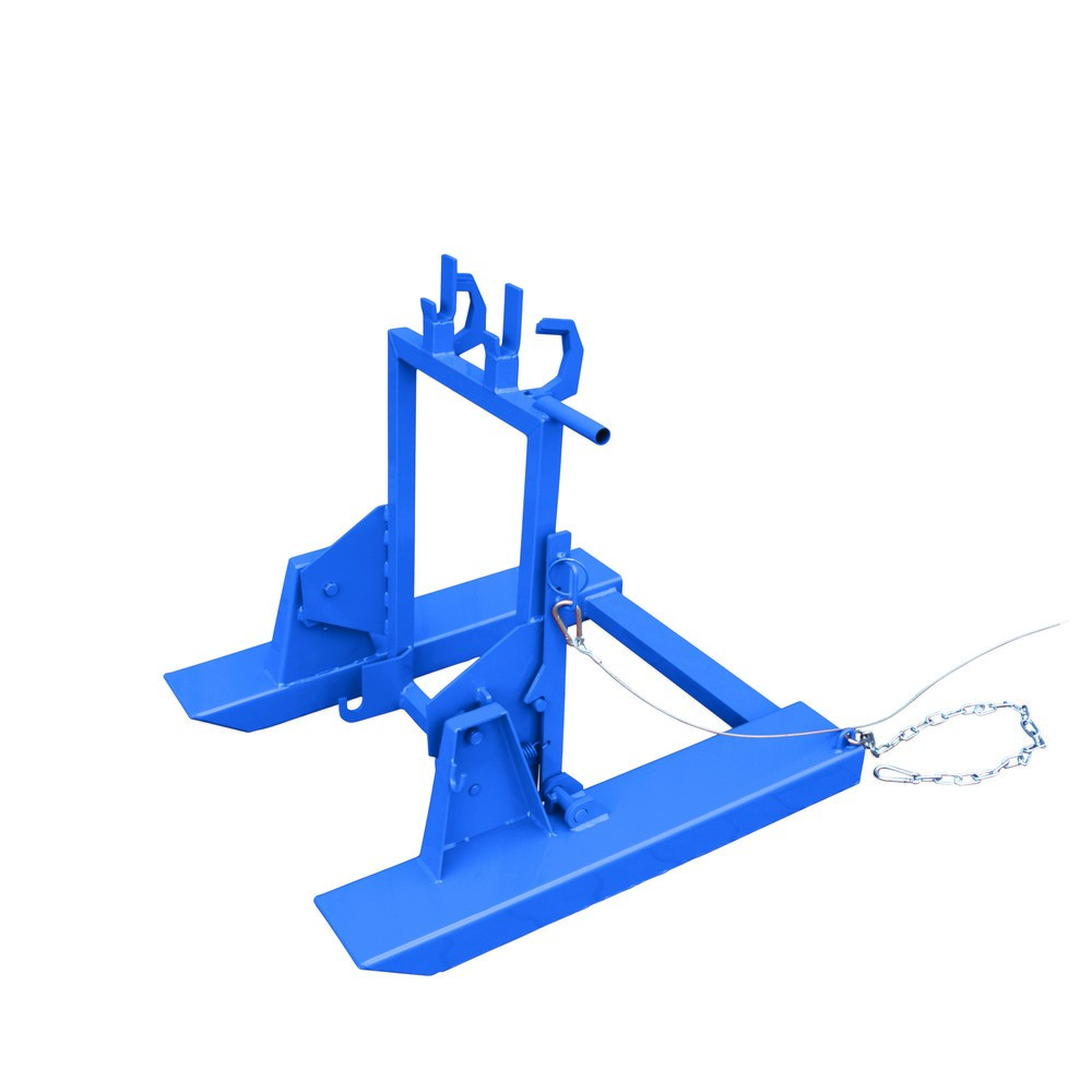 Produktabbildung Nr. 1: Eichinger® Basculeur de poubelle pour poubelles d’ordures ménagères, 600 kg, poubelle de 240 litres bleu gentiane