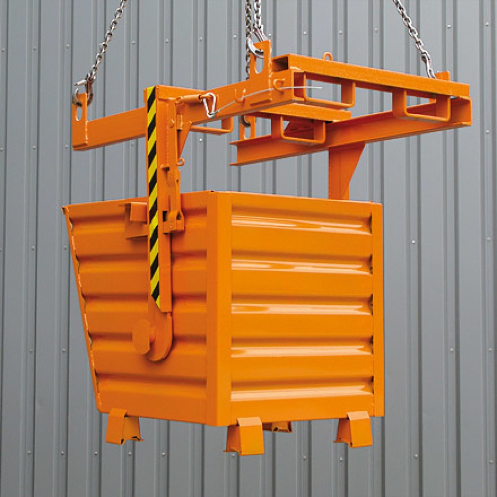 Produktabbildung Nr. 4: Eichinger® Benne empilable, 2 000 kg, 2 000 litres, bleu gentiane