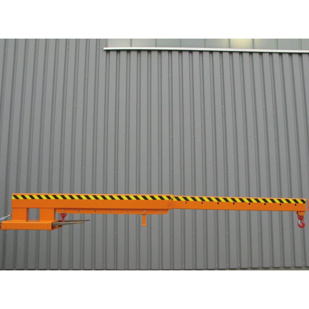 Produktabbildung Nr. 4: Eichinger® Bras de grue télescopique, 2 500 kg, orangé pur