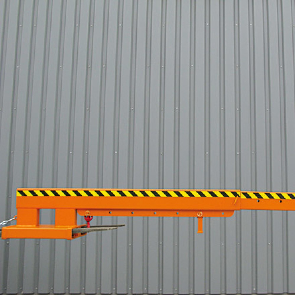 Produktabbildung Nr. 5: Eichinger® Bras de grue télescopique, 2 500 kg, orangé pur