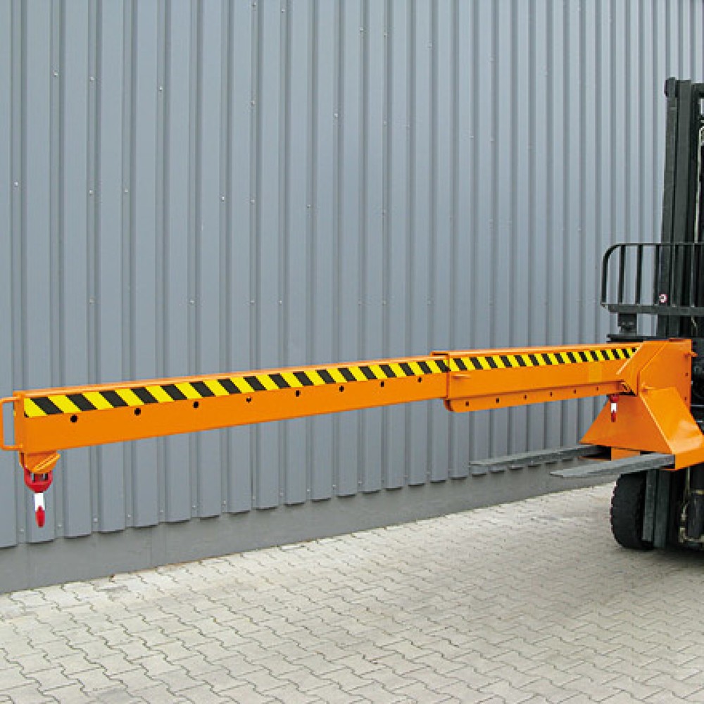 Produktabbildung Nr. 2: Eichinger® Bras de grue télescopique et réglable en hauteur, 2 500 kg, bleu gentiane