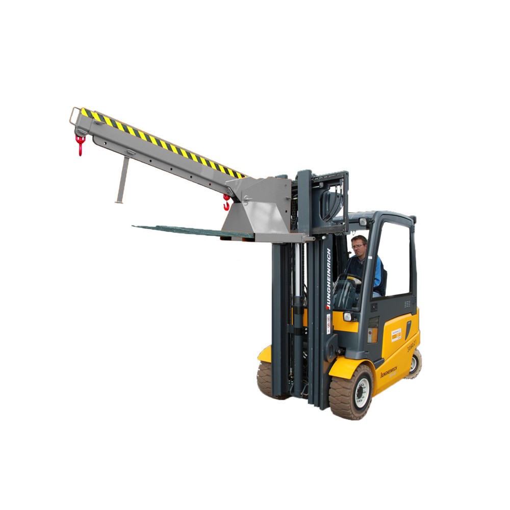 Produktabbildung Nr. 1: Eichinger® Bras de grue télescopique et réglable en hauteur, 2 500 kg, galvanisé à chaud