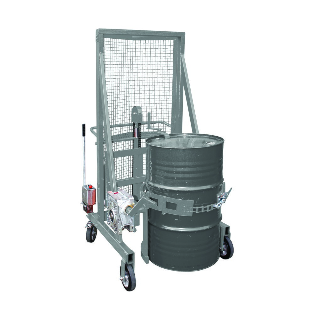 Illustration du produit: Eichinger® Chariot porte-fût, mécanique, manivelle gris anthracite