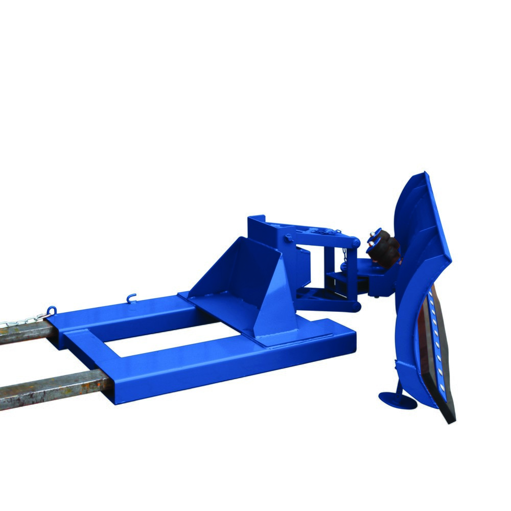 Produktabbildung Nr. 1: Eichinger® Chasse-neige avec compensation de niveau, entrée de fourche en bas Largeur de lame 1 500 mm bleu gentiane, caoutchouc