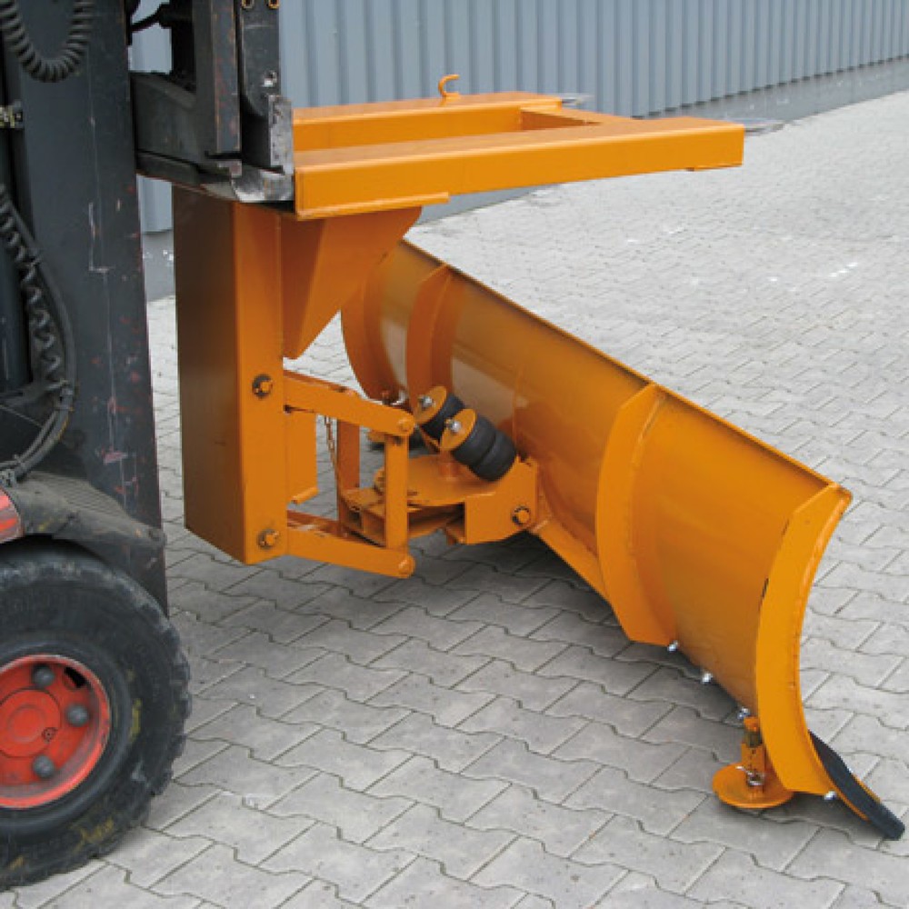 Produktabbildung Nr. 4: Eichinger® Lame de chasse-neige avec compensation de niveau, entrée de fourche en haut Largeur de lame 1 500 mm bleu gentiane, acier