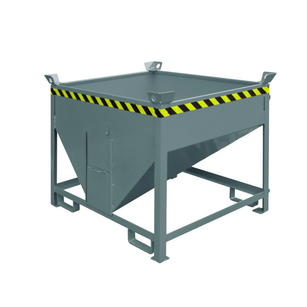 Produktabbildung Nr. 1: Eichinger® Conteneur silo à guillotine, 1 000 litres gris anthracite