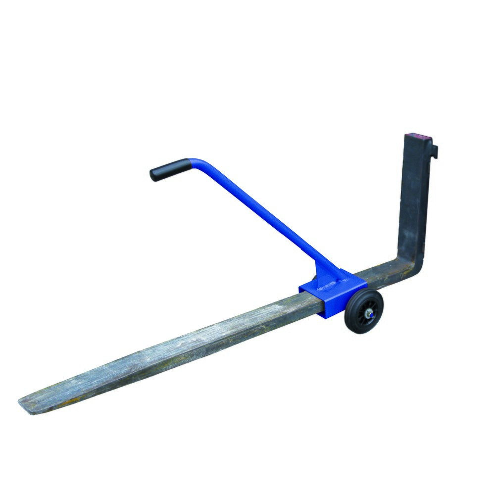 Produktabbildung Nr. 1: Eichinger® Élévateur de bras de fourche pour un remplacement sans effort des bras de fourche, bras max. 125 x 65 mm, bleu gentiane