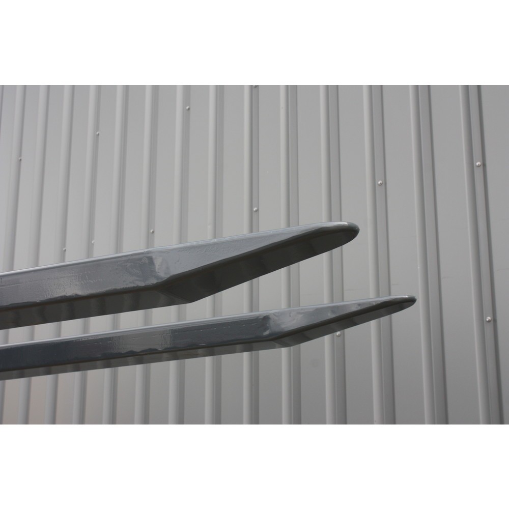 Produktabbildung Nr. 2: Eichinger® Fourreau fermé 1 600x100x50, pointe au design incurvé, sécurité imperdable, gris anthracite