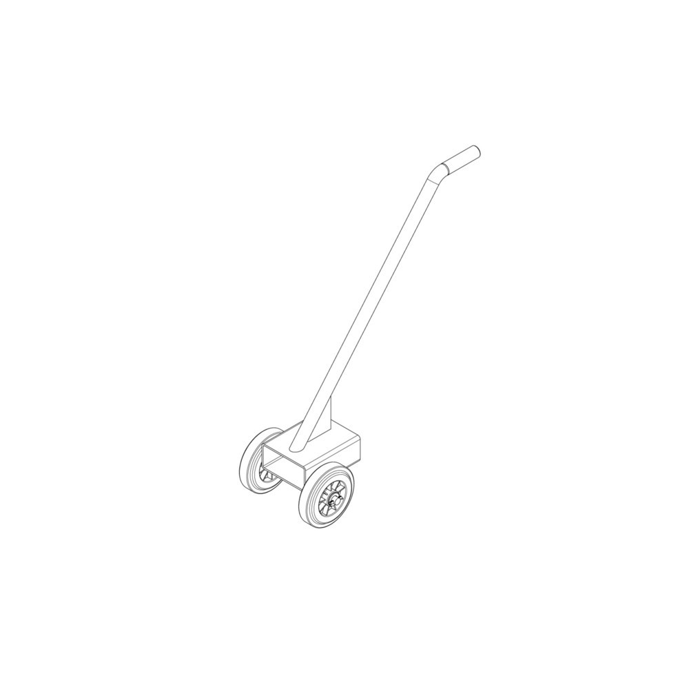 Produktabbildung Nr. 2: Eichinger® Gabelzinken-Heber für das mühelose Tauschen von Gabelzinken, max. Zinken 150x65 mm, reinorange