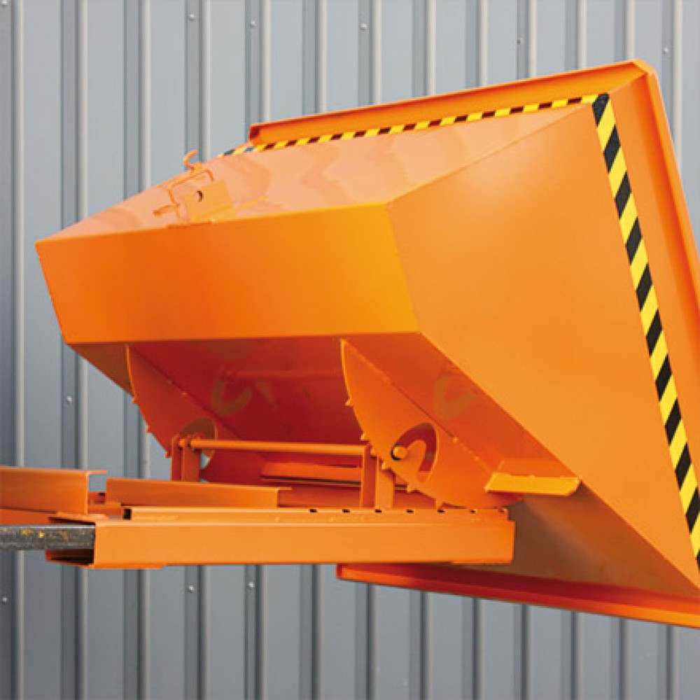 Produktabbildung Nr. 3: Eichinger® Kippbehälter mit Abrollkufen, 1500 kg, 1250 Liter, feuerverzinkt