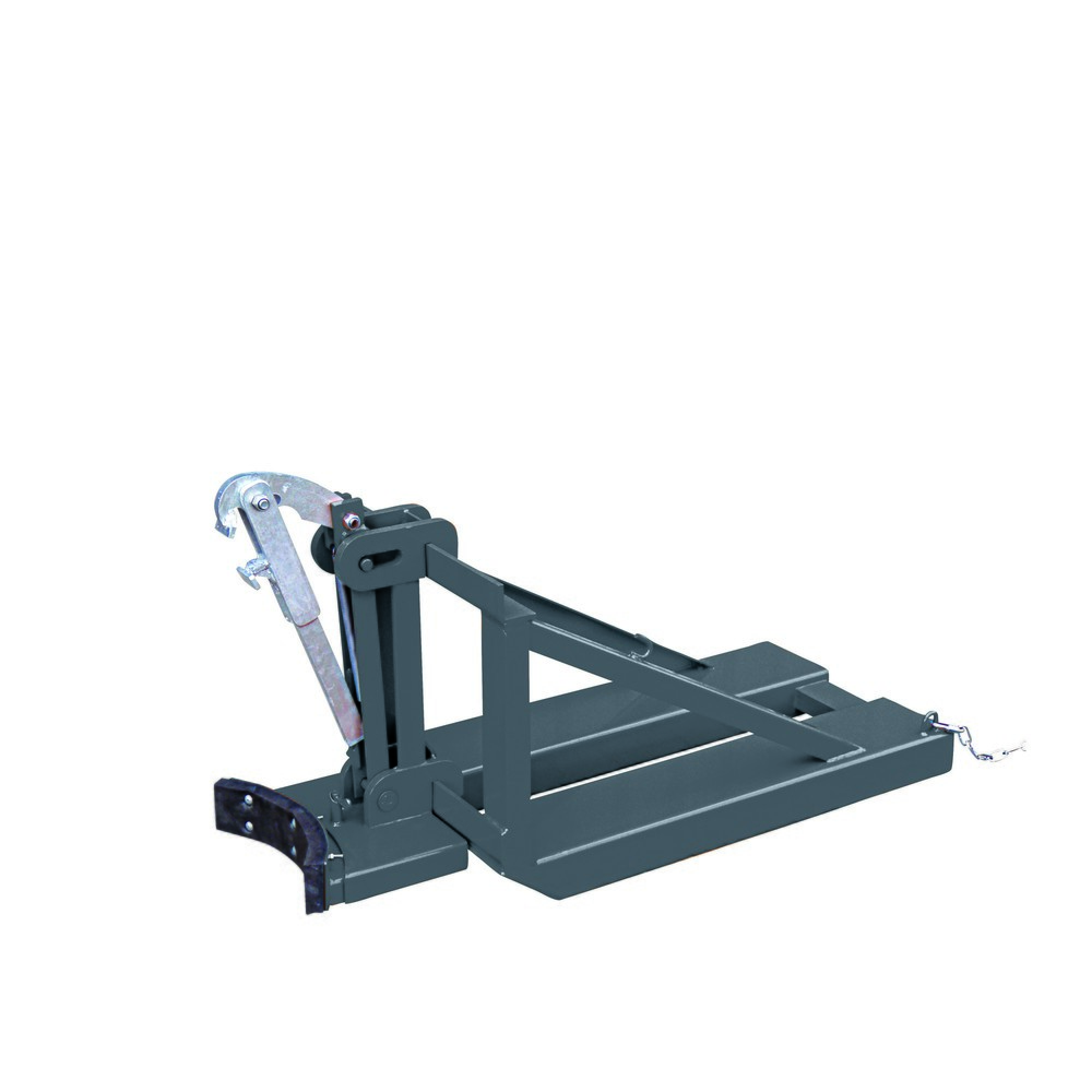 Produktabbildung Nr. 1: Eichinger® Lève-fûts pour fûts en acier et en plastique, 1 fût, gris anthracite