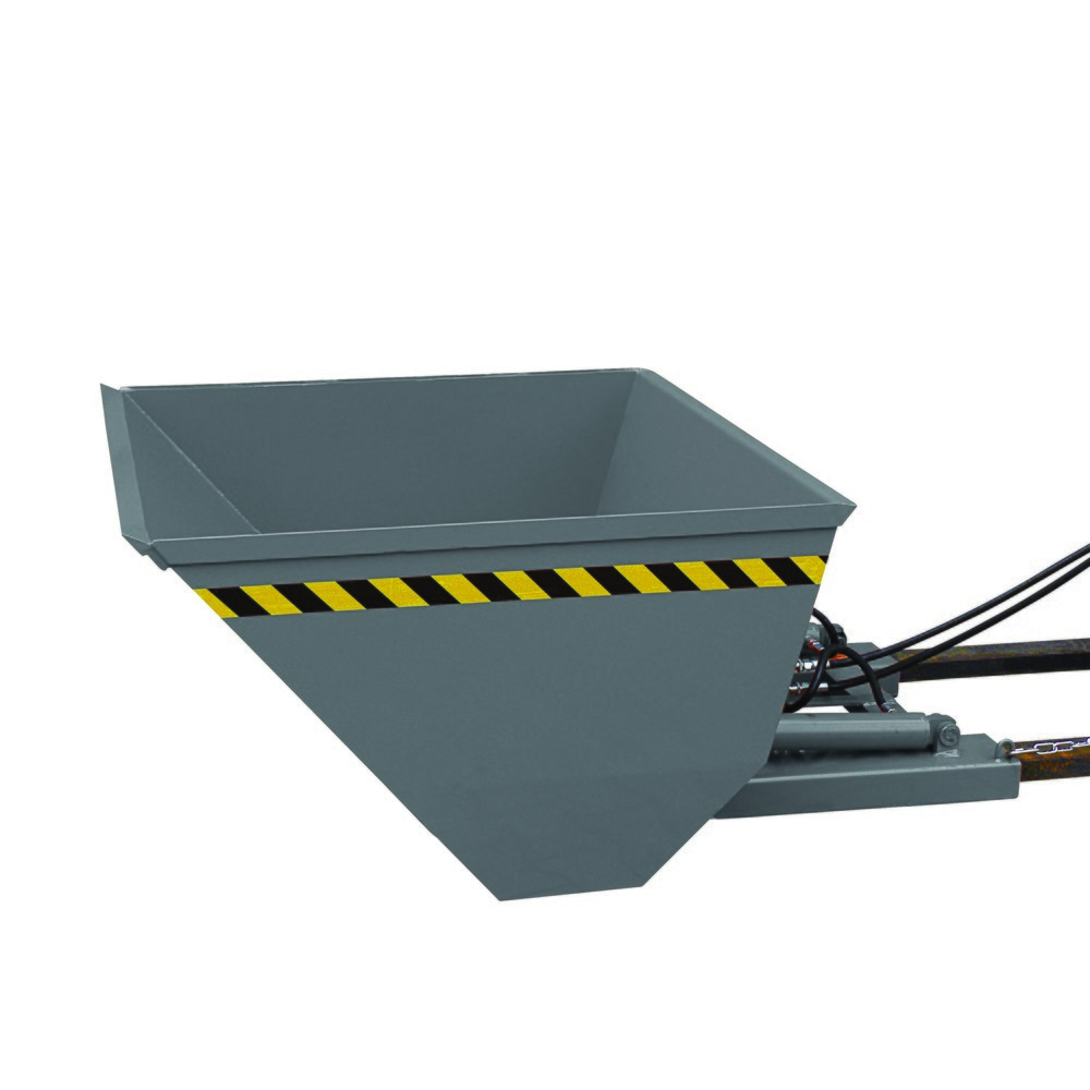 Illustration du produit: Eichinger® Pelle chargeuse avec dispositif de basculement hydraulique, 1 600 kg, 500 litres gris anthracite