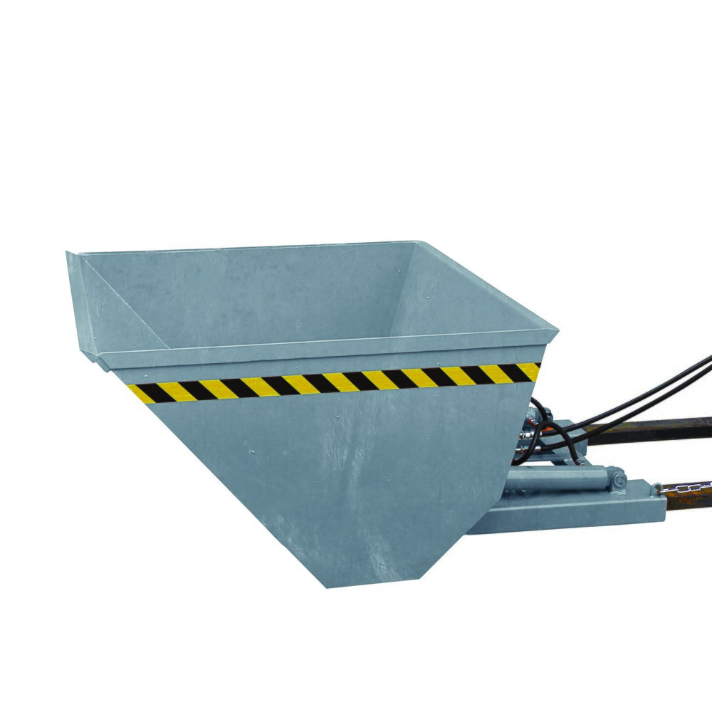 N° de l'image du produit 1 : Eichinger® Pelle chargeuse avec dispositif de basculement hydraulique, 1 600 kg, 500 litres galvanisée à chaud