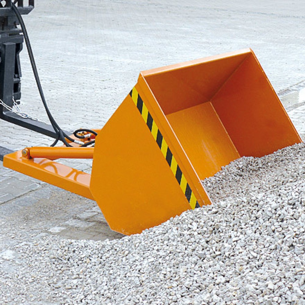 Produktabbildung Nr. 6: Eichinger® Pelle chargeuse avec dispositif de basculement hydraulique, 1 600 kg, 500 litres gris anthracite