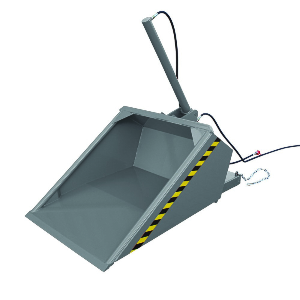 Illustration du produit: Eichinger® Pelle godet avec basculement hydraulique, 1 000 kg, 500 litres, gris anthracite