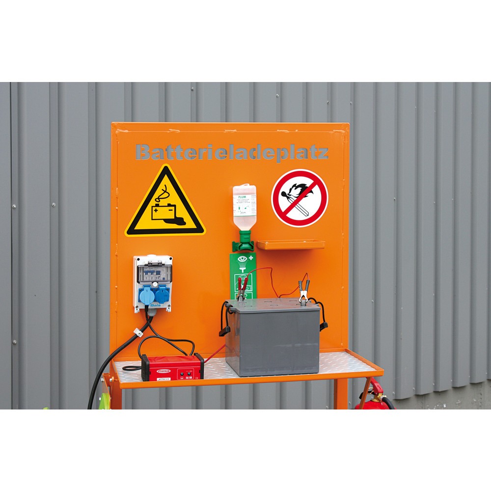 Produktabbildung Nr. 4: Eichinger® Poste de charge conforme GroLa BG et à la fiche d'information VdS 2259, 2116.1 orangé pur