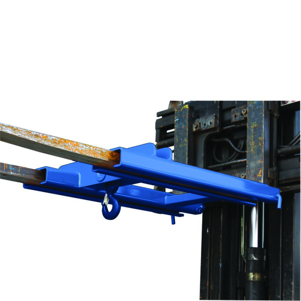 N° de l'image du produit 1 : Eichinger® Rehausse de chariot pour crochet de levage pour 2 bras, 2 000 kg, bleu gentiane