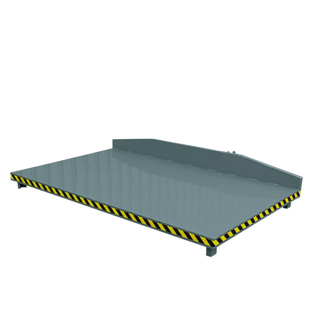 Produktabbildung: Eichinger® Sammelplattform, LxB 3000x1790 mm, anthrazitgrau