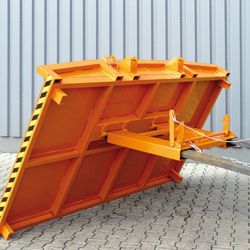 Produktabbildung: Eichinger® Sammelplattform, LxB 4000x1790 mm, reinorange