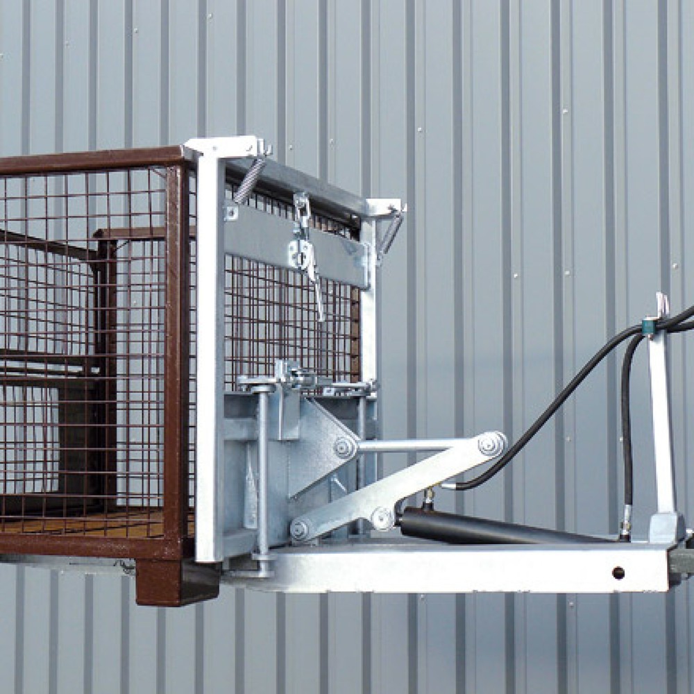 Produktabbildung Nr. 4: Eichinger® Gitterboxenkipper für Gitterbehälter in Euro-Norm, reinorange