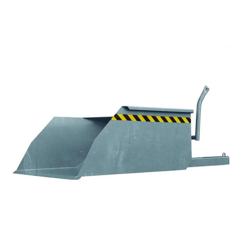 Produktabbildung Nr. 1: Eichinger® Schaufel mit geschlossenen Stapler-Einfahrtaschen, 2000 kg, 400 Liter feuerverzinkt