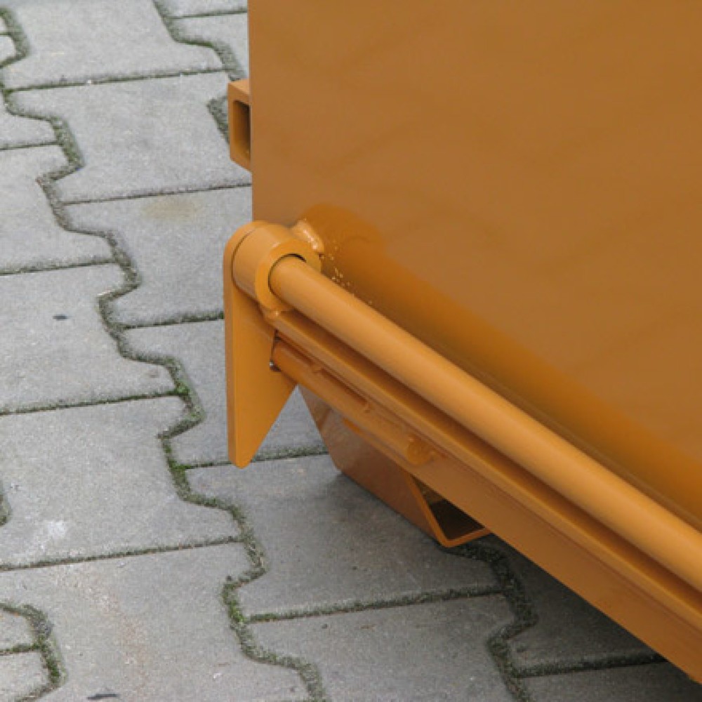 Produktabbildung Nr. 2: Eichinger® Schuttbehälter mit Klappboden, 2000 kg, 1500 Liter anthrazitgrau